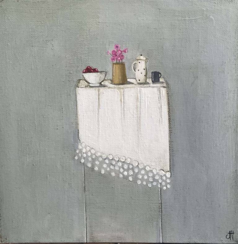A Small Still Life With Apples - Jackie Henderson 