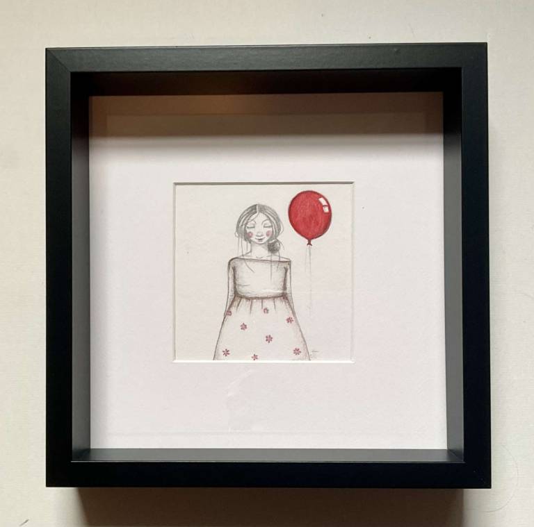 The Girl With The Red Balloon - Jackie Henderson 