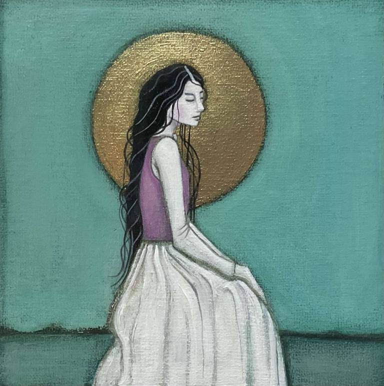 Contemplation In Gold - Jackie Henderson 