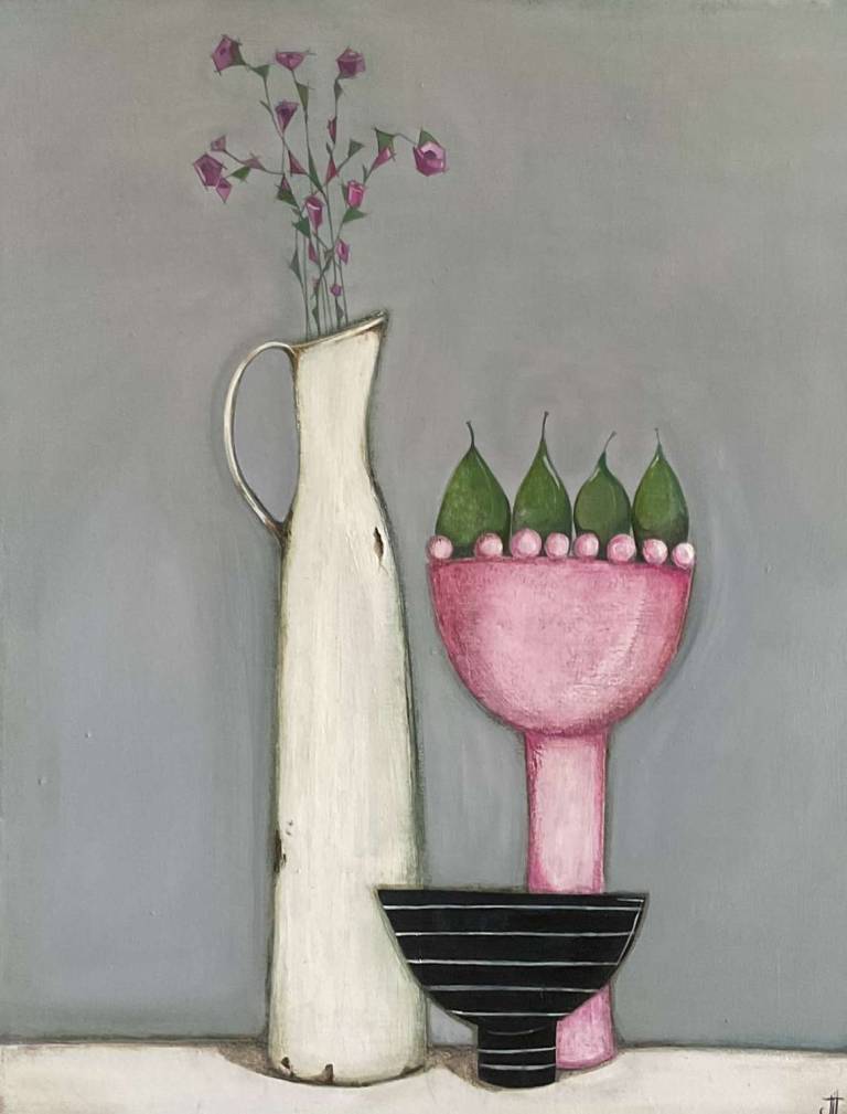 Still Life With Four Pears - Jackie Henderson