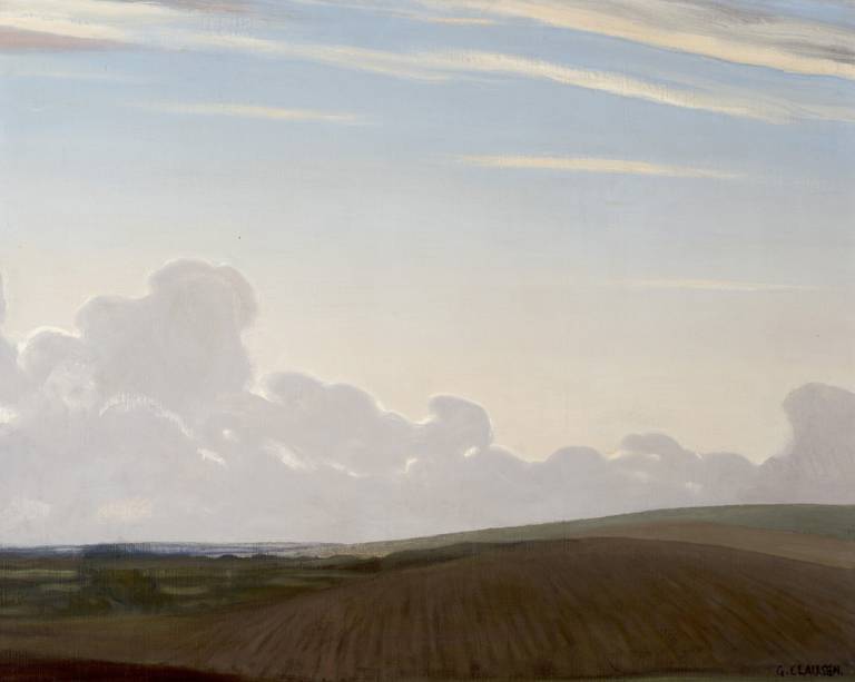 George Clausen - Morning Clouds, Suffolk