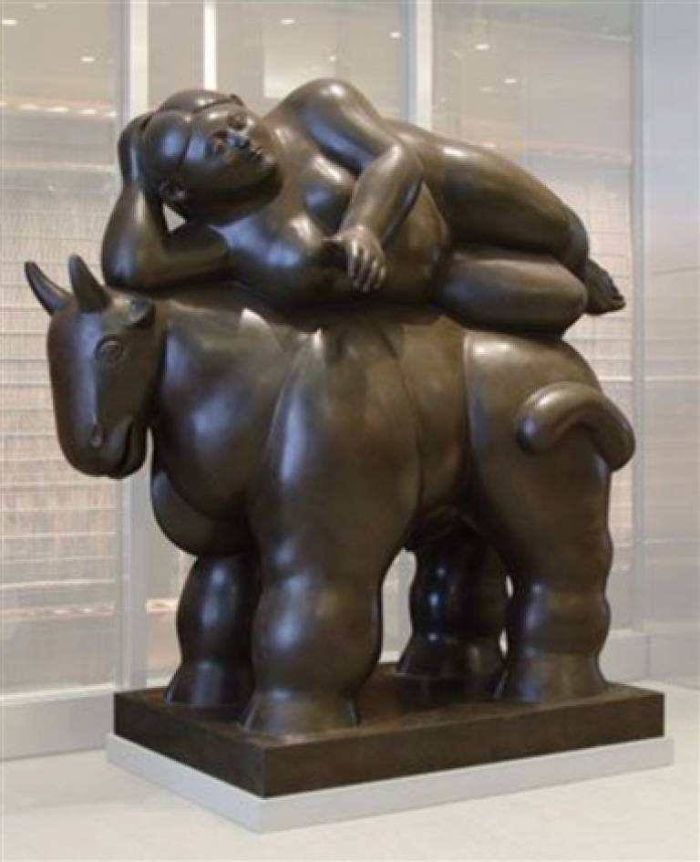 Fernando Botero - The Rape of Europa