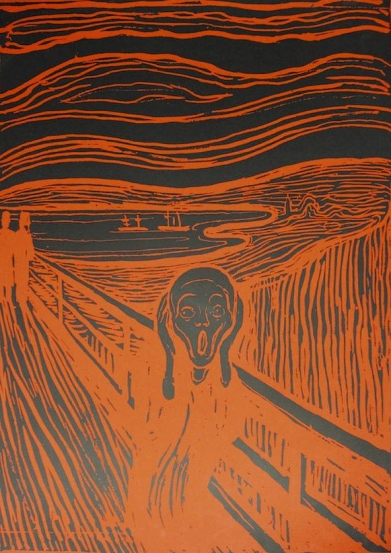 The Scream (After Edvard Munch) - Andy Warhol