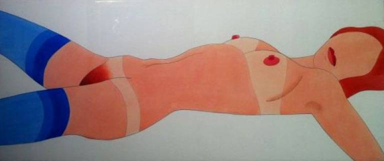 Stockinged Nude, #14 - Tom Wesselmann