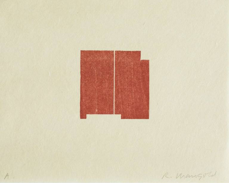 Seven Original Woodcuts - Robert Mangold