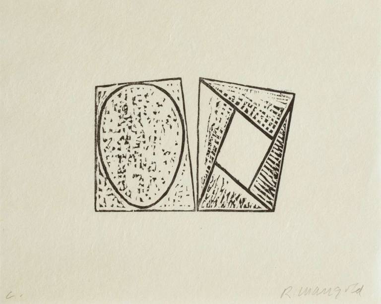 Seven Original Woodcuts - Robert Mangold