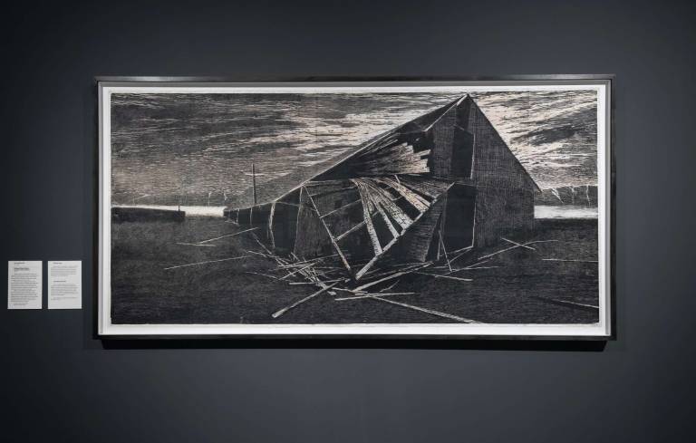 Display Collapsed Whaling Station Deception Island, Antarctica: a work in focus Royal Academy of Arts Collection Gallery, London - 