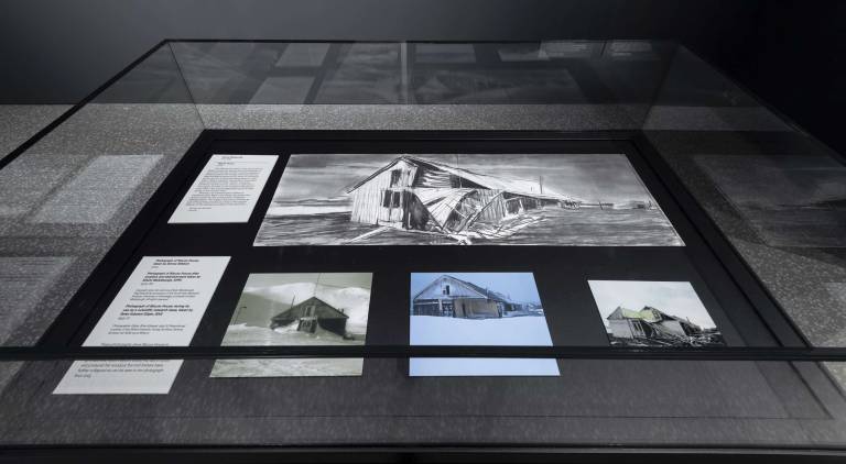 Display Collapsed Whaling Station Deception Island, Antarctica: a work in focus Royal Academy of Arts Collection Gallery, London - 