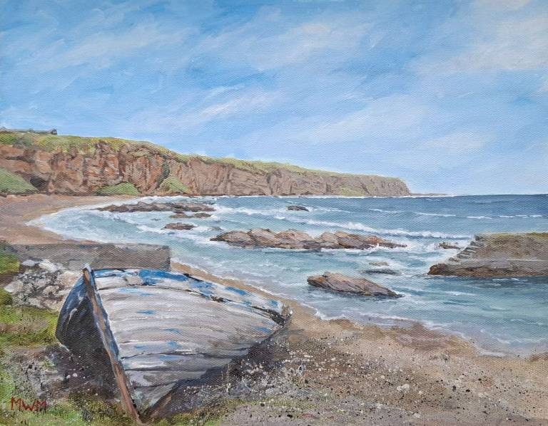 Auchmithie Beach - Mike Masino