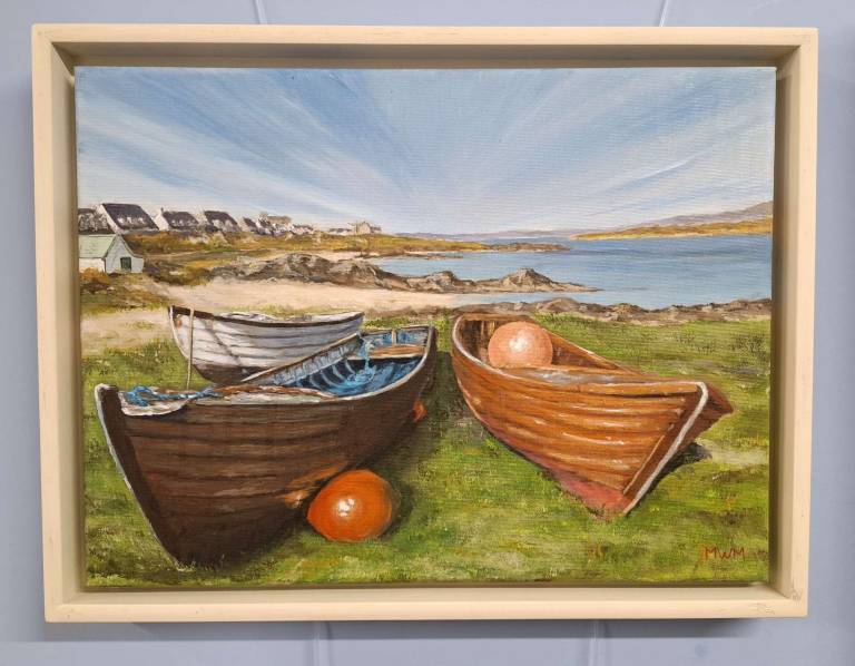 Boats on Iona - Mike Masino
