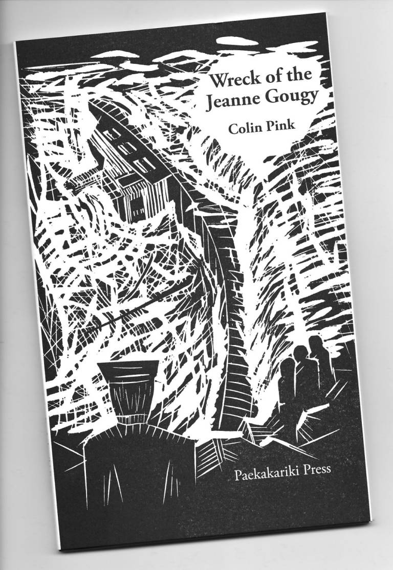 Illustrations for poetry collection by Colin Pink (Wreck of the Jeanne Gougy) - 