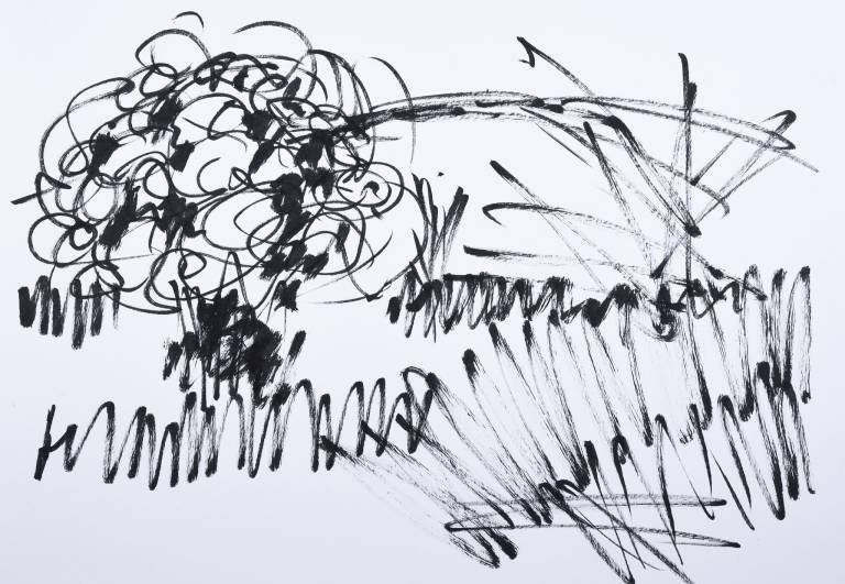 Hill Fort Sketch - Daniel Goodwin