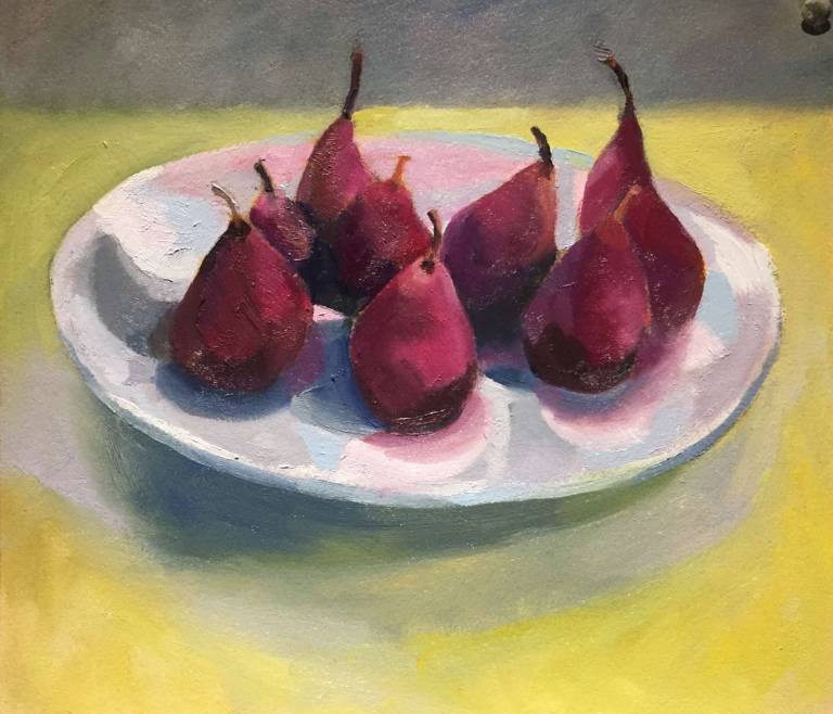 Perky Poached Pears - Sue Arnold