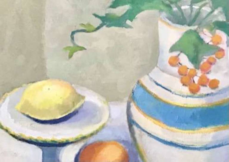 New Jug with Citrus Fruits - Sue Arnold