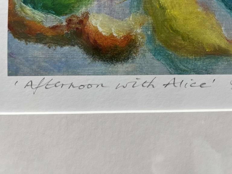 Afternoon with Alice - Giclee print - Sue Arnold