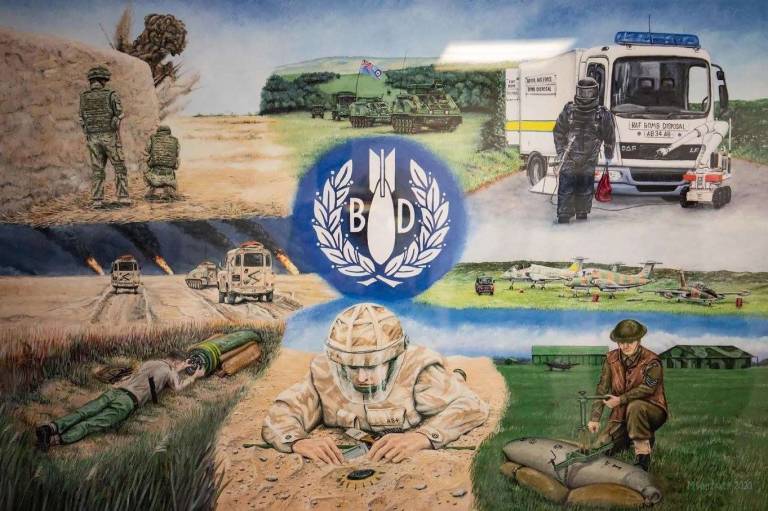 Previous Work - In support of 5131 (Bomb Disposal) Squadron and Royal Air Force Wittering Heritage Centre