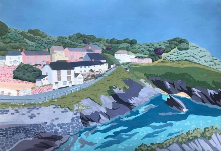 Portloe - Karen Hemsley-Biggs