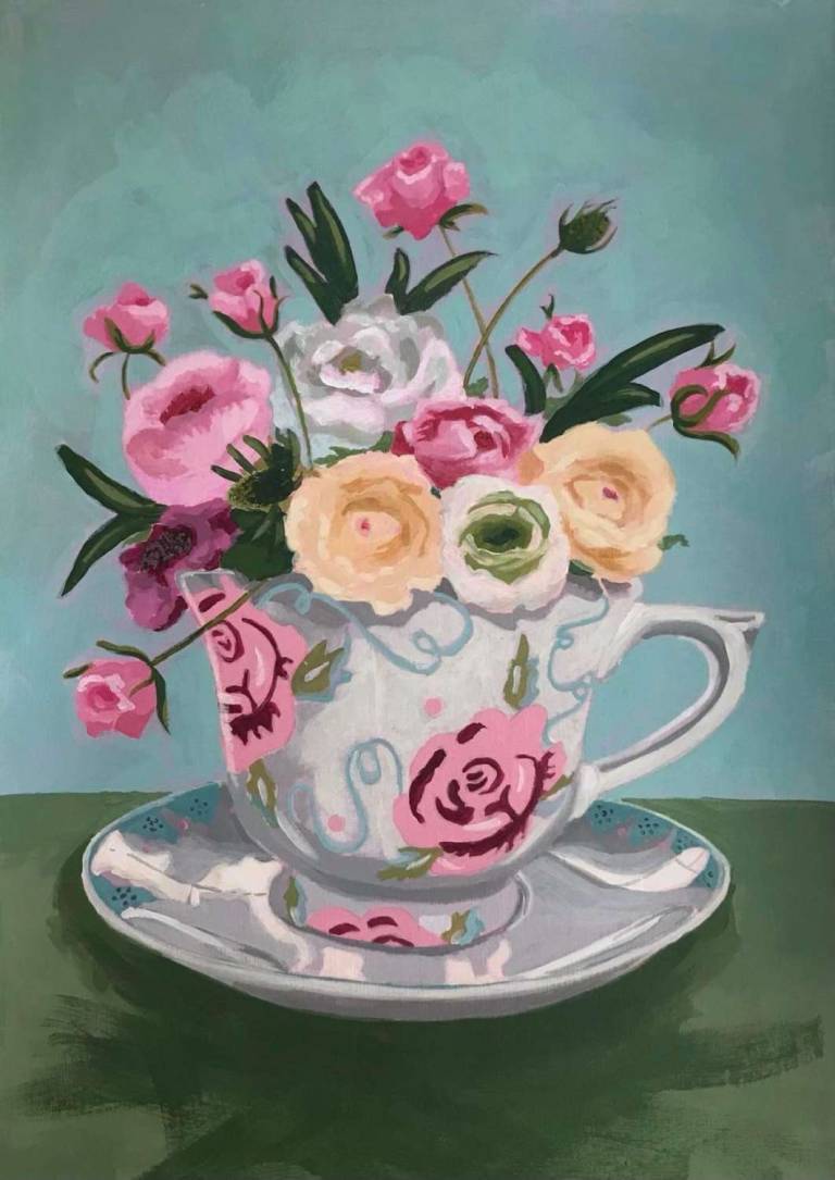 Storm And A Teacup - Karen Hemsley-Biggs