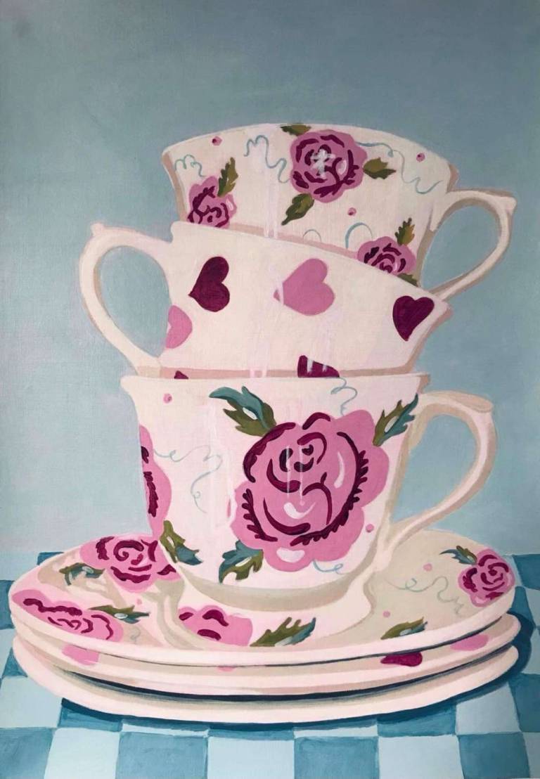 Teacup Stack - Karen Hemsley-Biggs