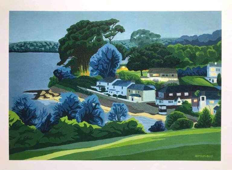 Twilight Over Helford Passage PRINT - Karen Hemsley-Biggs