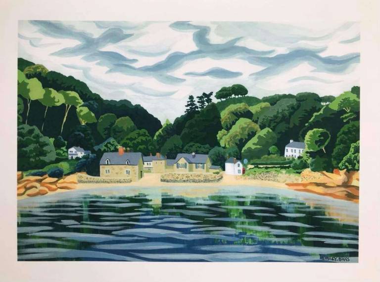 Durgan By The Sea PRINT - Karen Hemsley-Biggs