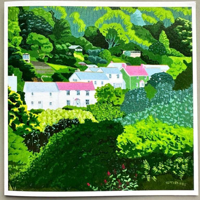 Porthallow Gardens Greetings card - Karen Hemsley-Biggs