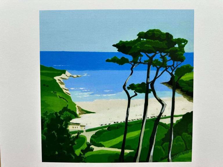 Maenporth Beach PRINT - Karen Hemsley-Biggs