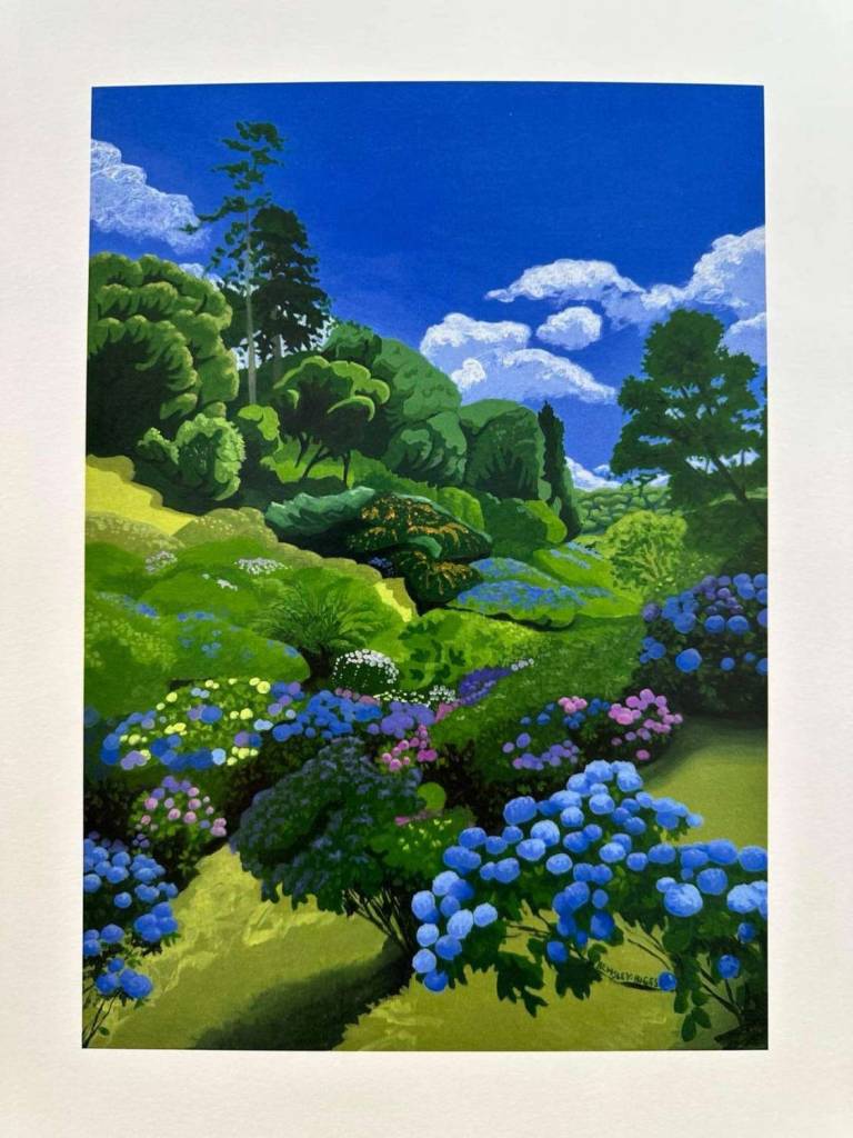 Hydrangea glory PRINT - Karen Hemsley-Biggs