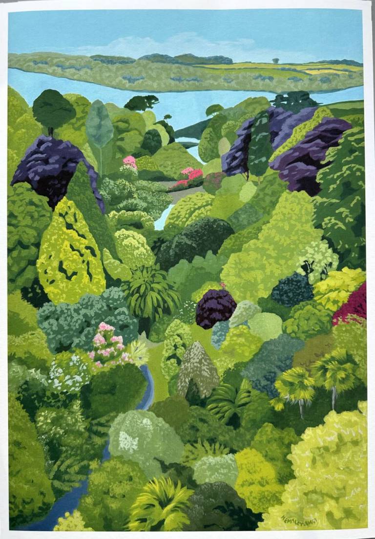 Aerial Splendour Giclee print - Karen Hemsley-Biggs