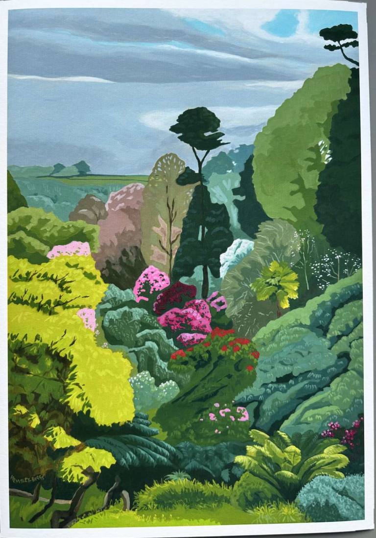 A Hug From The Landscape Giclee print - Karen Hemsley-Biggs