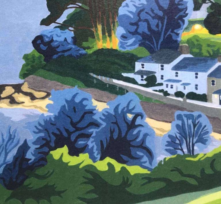 Twilight Over Helford Passage PRINT - Karen Hemsley-Biggs