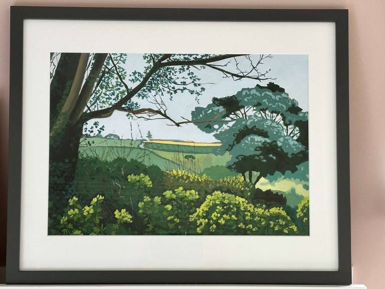 Helford Passage Hill - Karen Hemsley-Biggs