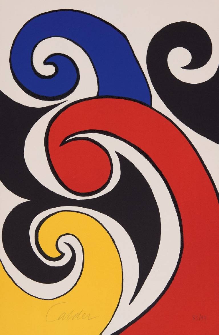 Les Vagues - The Waves. 1970. - Alexander Calder
