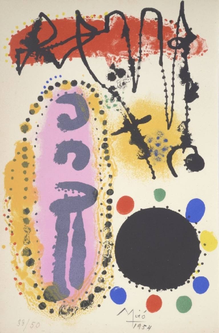 Joan Miró, Personage