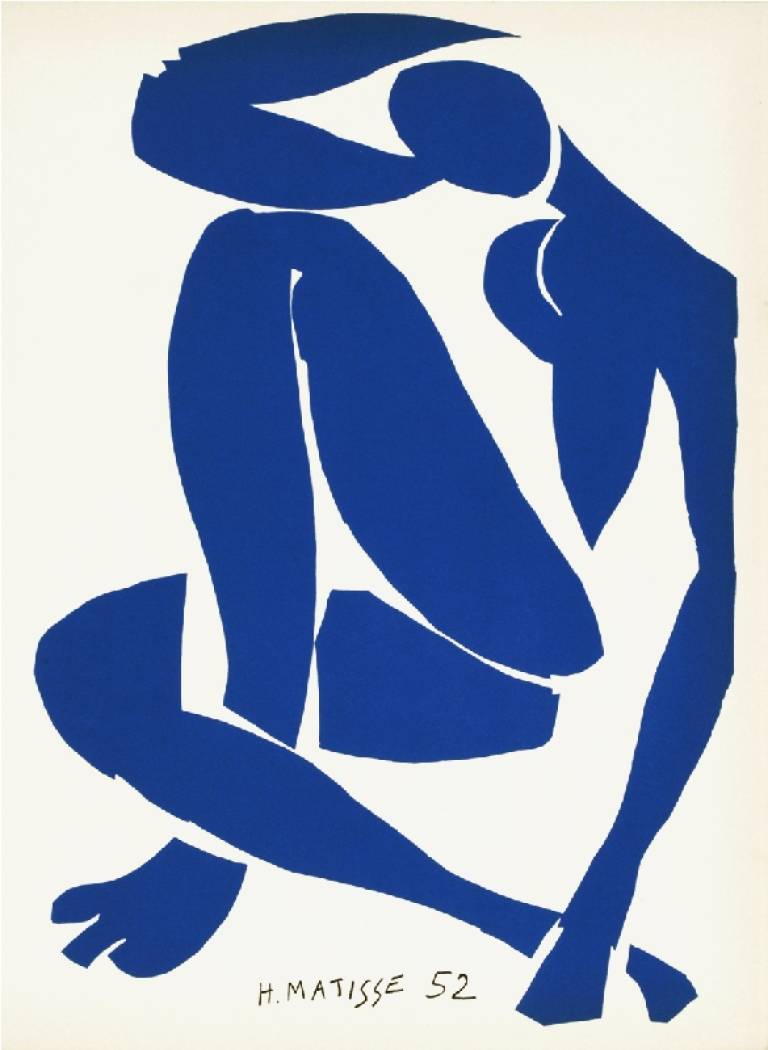 Nu Bleu - Femme Assise No 4. 1952. - William Weston Gallery