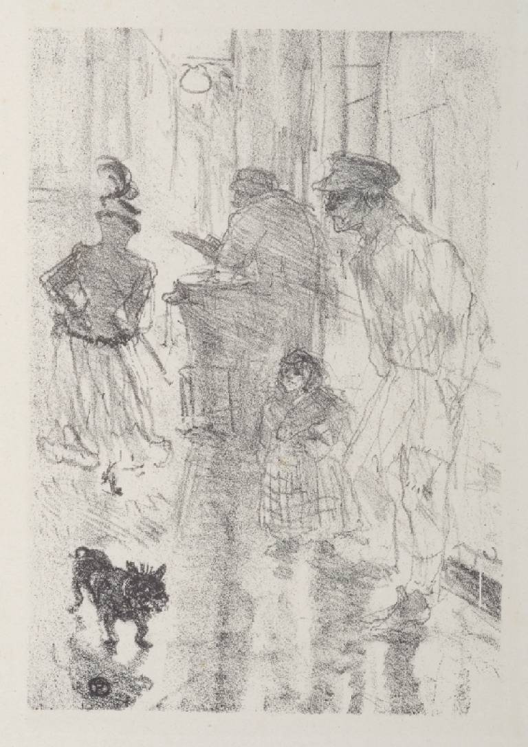 Le Marchand de Marrons. The Chestnut Seller. 1897/1924. - Henri De Toulouse-Lautrec