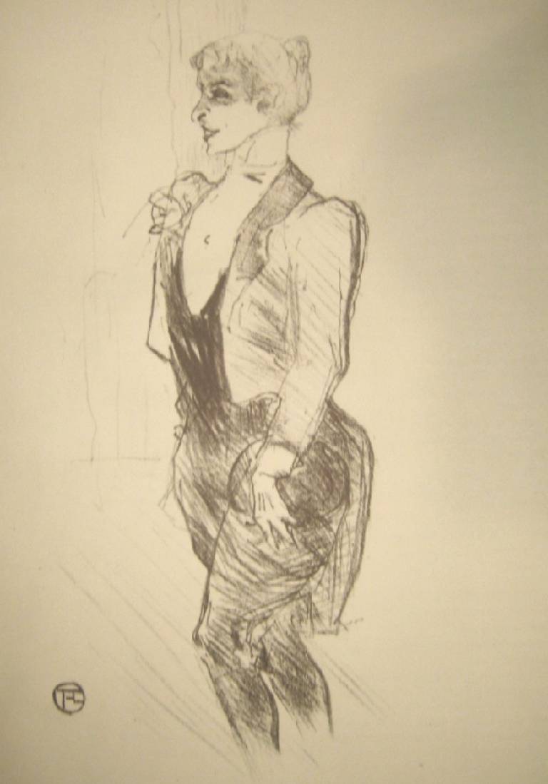 Mary Hamilton - Parisian Cabaret Chanteuse. 1894/1924 - Henri De Toulouse-Lautrec