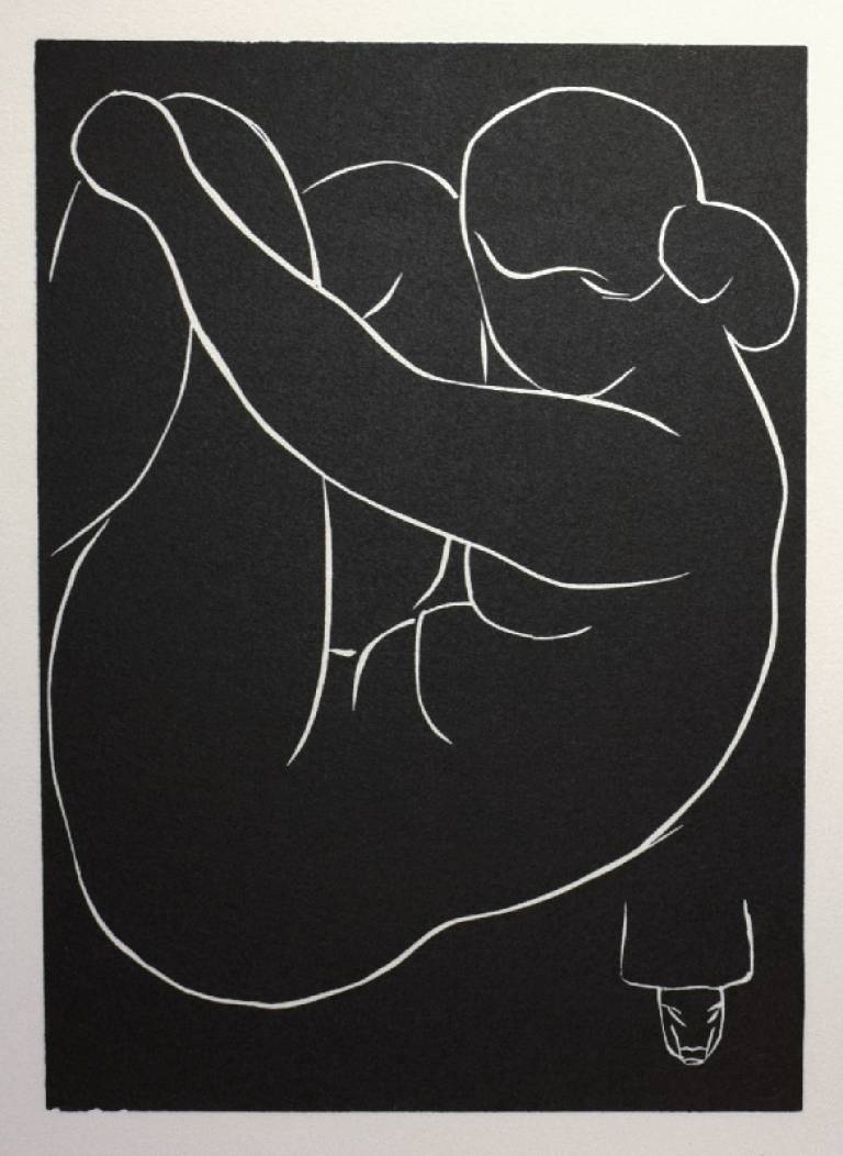 Femme nue accroupie. No 1. - William Weston Gallery