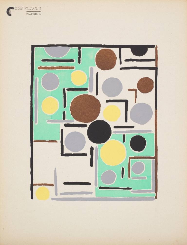 Compositions Couleurs Idées. No 15. c 1930. - Robert Delaunay