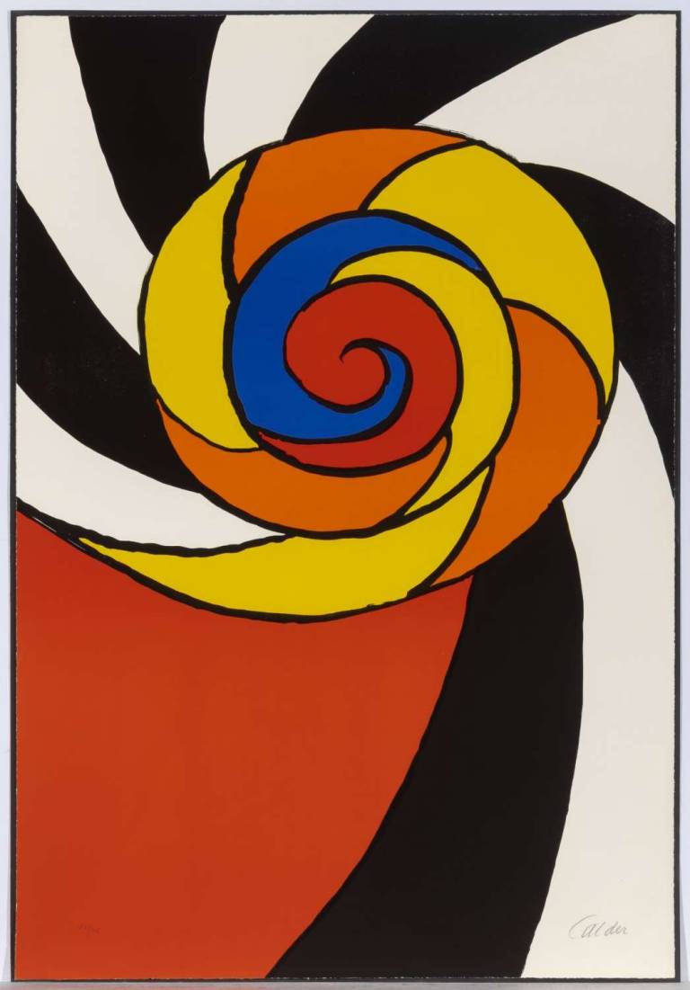 Vortex. Le Turban. 1969. - Alexander Calder