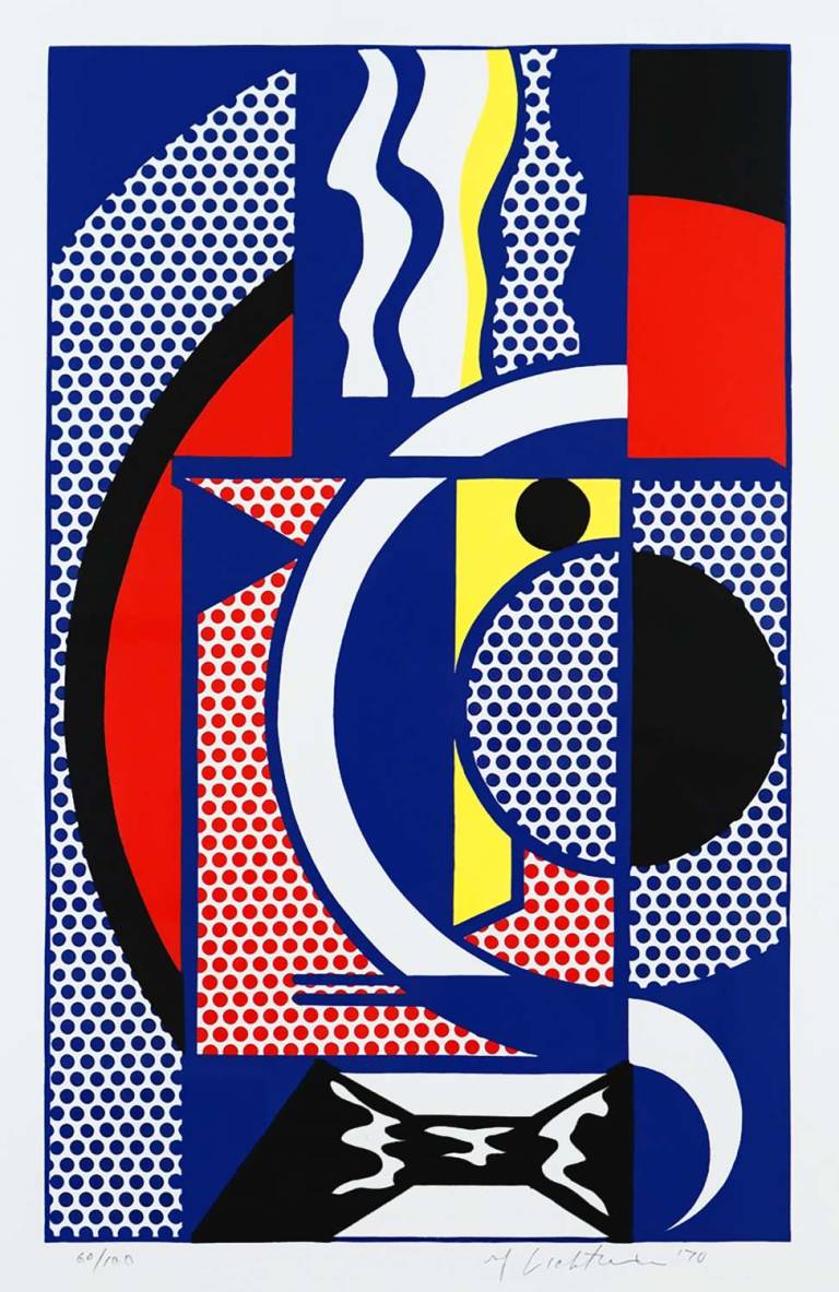 Roy Lichtenstein - Modern Head. No 1. 1970