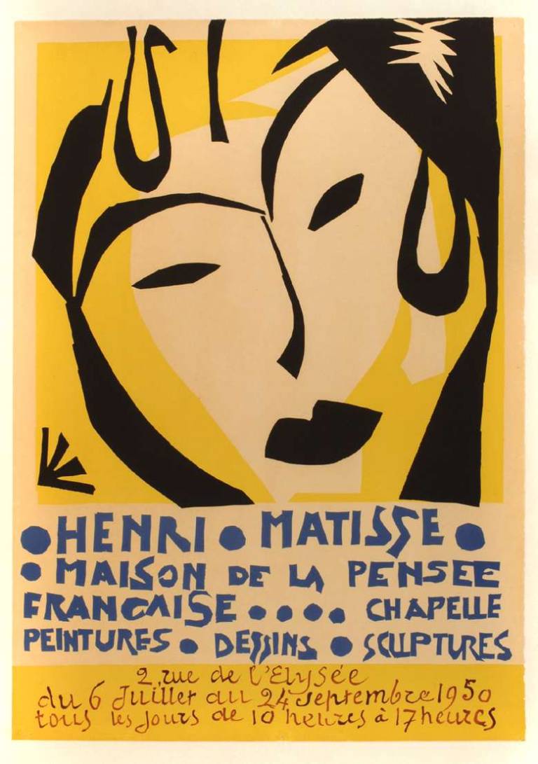 Henri Matisse - Maison de la Pensee Francaise. 1950