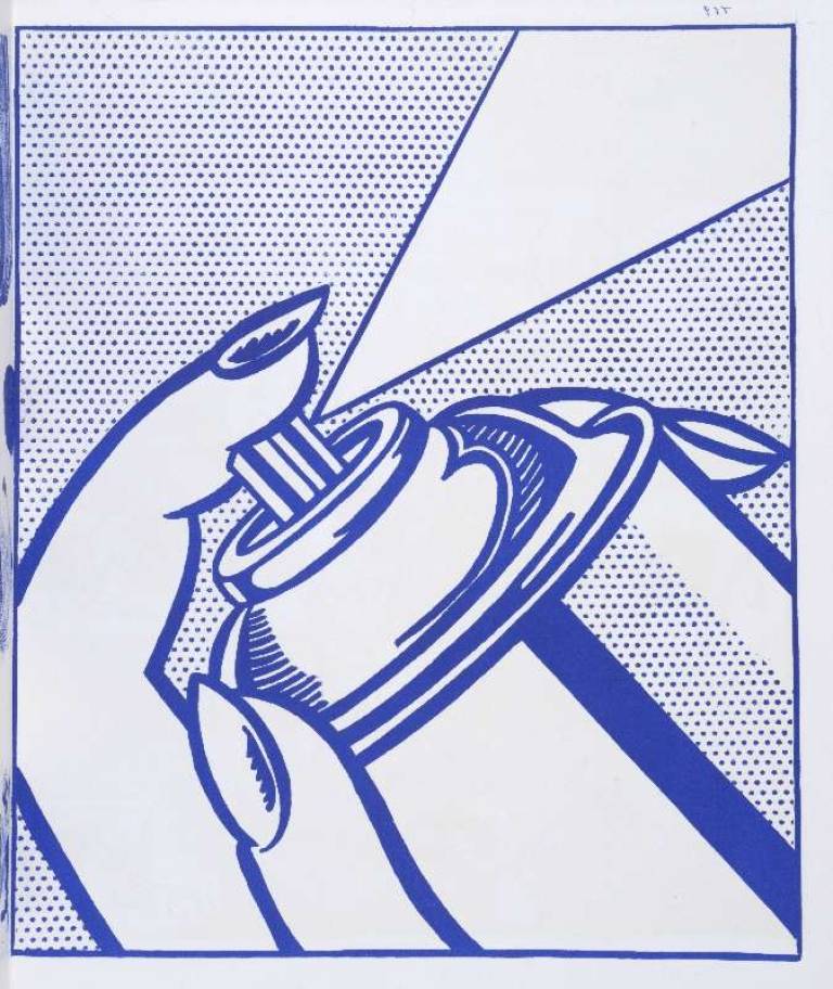 Roy Lichtenstein - Spray Can - 1 Cent Life. 1964.