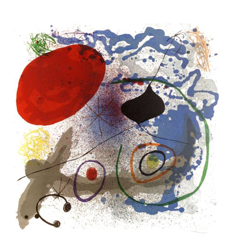 Joan Miro - Battement. II. 1968