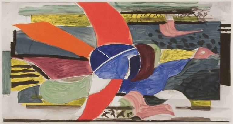 Georges Braque - Oiseau Multicolore. 1950