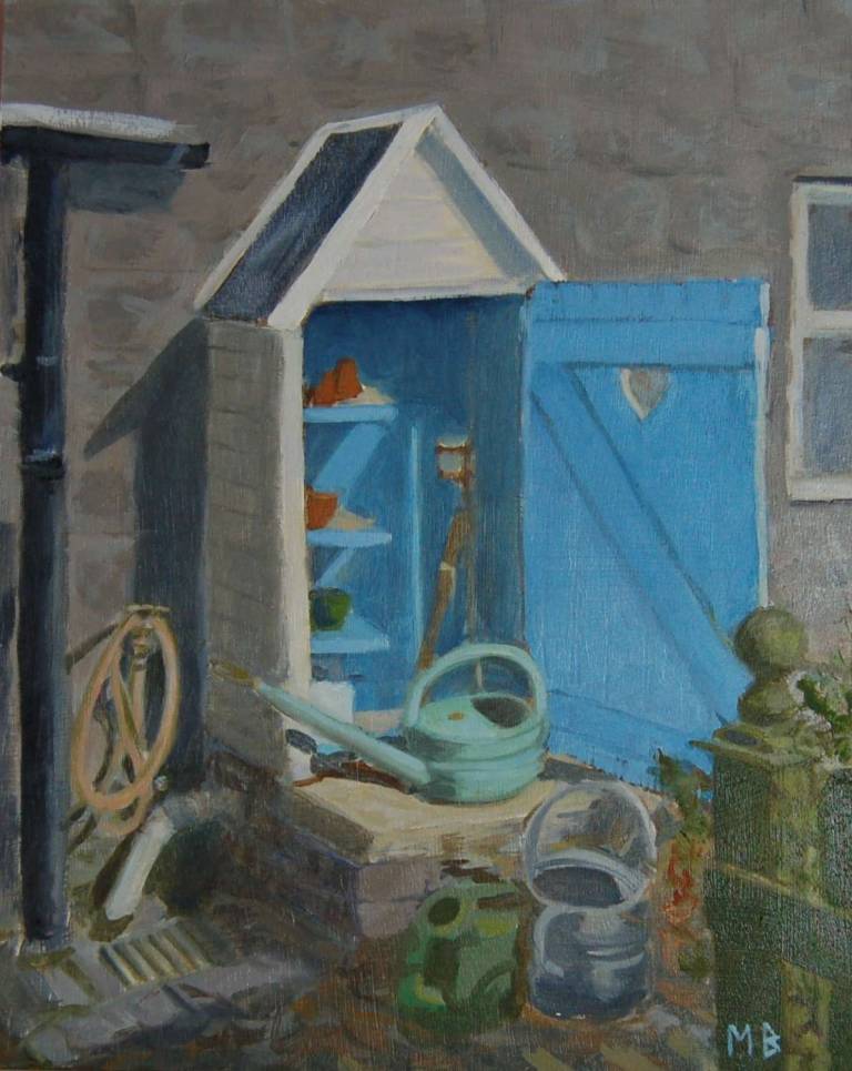 Summer Shed (unframed) - Mary Barnes