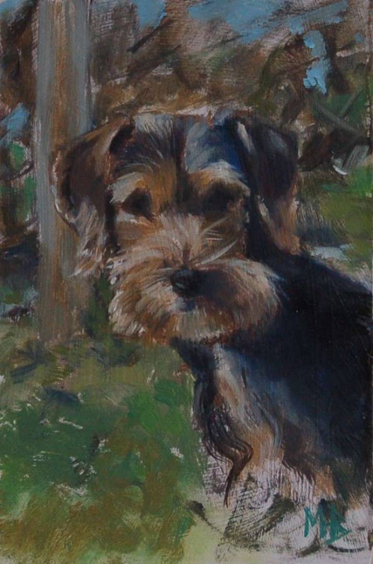 Example of a small pet portrait - Mary Barnes