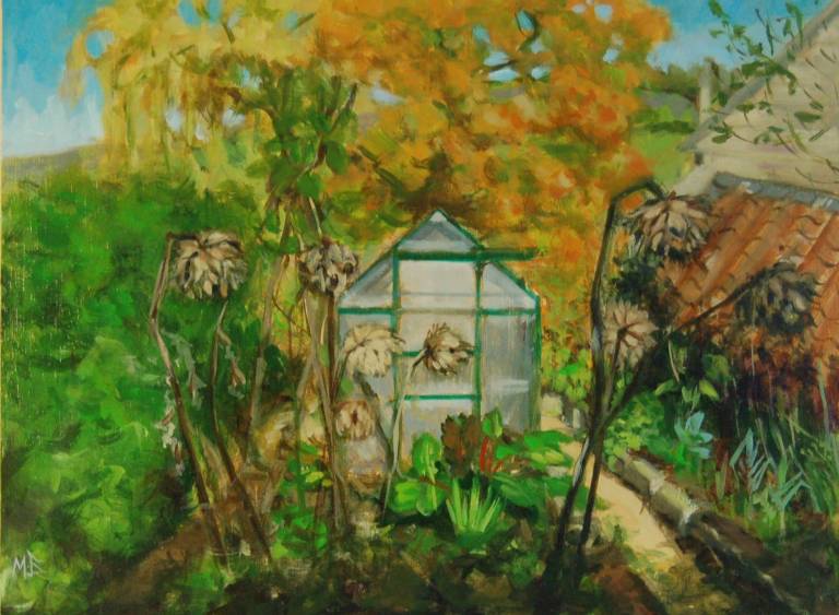 Autumn Artichokes (unframed) - Mary Barnes