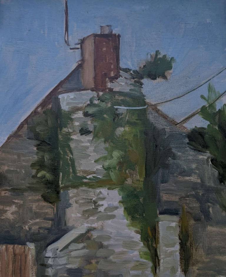 Chimney Stack Study (unframed) - Mary Barnes