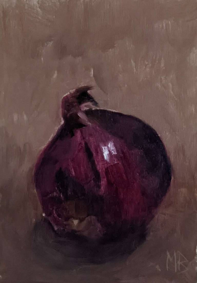 Red Onion (unframed) - Mary Barnes